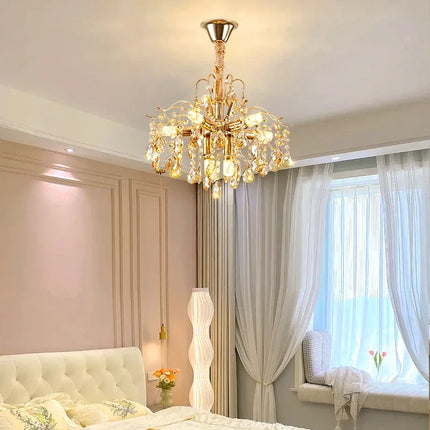 Suspension nordique en cristal au design moderne et chaleureux — LZ4X9P
