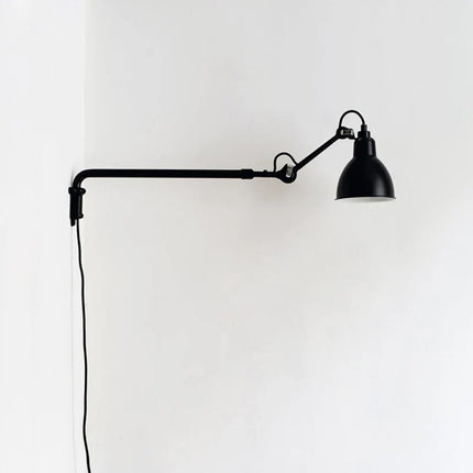Applique murale moderne rétractable avec éclairage ajustable pour lecture — LZ4X9P