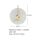 B-30cm Or / Lumière blanche 5000K