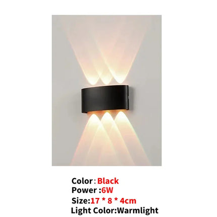 Applique murale LED en aluminium moderne — LZ4FJ9Q
