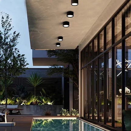 Spot LED étanche à haute luminosité pour montage en surface extérieur — LZ4P9XJ