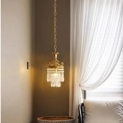 Suspension en cristal moderne pour éclairage intérieur élégant — LZ4X9T