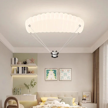 Plafonnier enfant en forme de parachute panda — LZ4X9P7