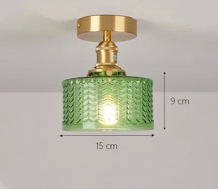 Plafonnier moderne en verre lumineux pour intérieur et extérieur — LZ4QX9