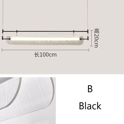 Suspension LED moderne minimaliste en acrylique italien — LZ4X9M
