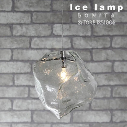 Suspension LED en cristal transparent pour salle à manger — LZ4P9XQ