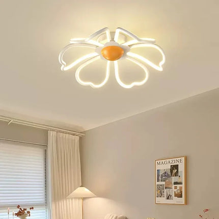 Plafonnier moderne en forme de fleur pour ambiance romantique — LZ4X9P2