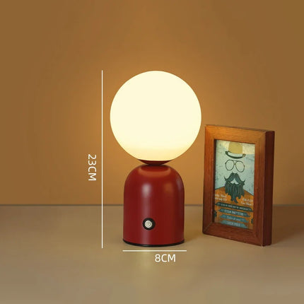 lampe de bureau led rechargeable pour éclairage décoration intérieure
