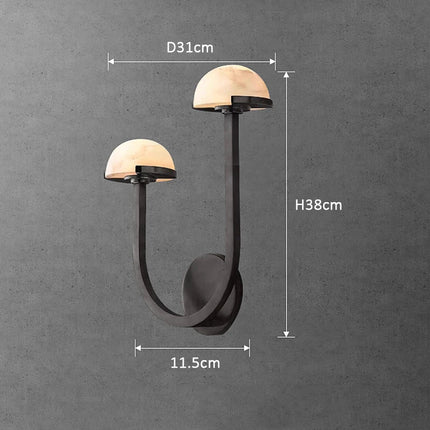 Applique murale en marbre naturel style nordique américain — LZ4D9XQ