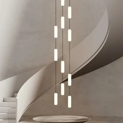 lustre à led moderne pour éclairage suspendu élégant