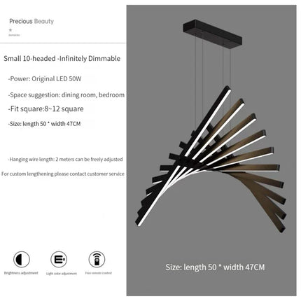 Suspension nordique LED pour décoration intérieure moderne — LZ4X9J