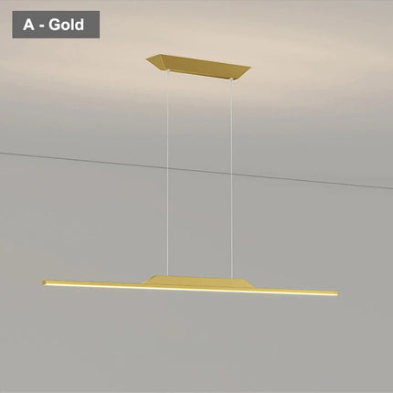 Lustre suspension nordique à ligne longue pour cuisine et bar îlot — LZ4X9Q2