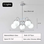 5 lumières / Lumière blanche