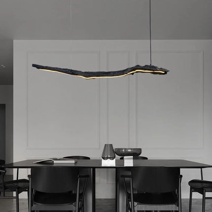 Lustre suspension nordique design wabi-sabi pour bureau et restaurant — LZ4X7P9