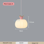 Couronne rose A / 3 Température de couleur