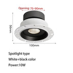 Spot noir 10W / 6000K