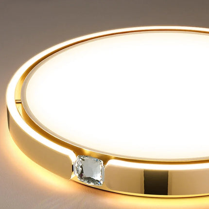 Plafonnier LED design diamant style nordique haut de gamme — LZ4X9P2Q