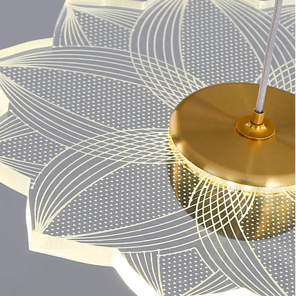 Lustre LED moderne pour intérieur élégant et contemporain — LZ4X9P