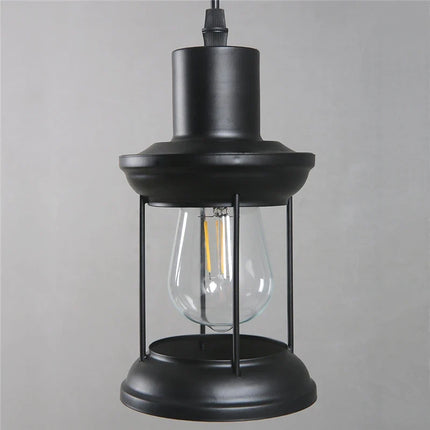 Applique murale LED rétro en fer style nordique pour bar et café — LZ4X9P2