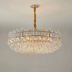 Ovale 80cm de long / Cristaux d'ambre
