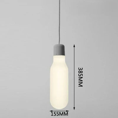Suspension tube à essai en verre design suédois pour loft — LZ4G7M2