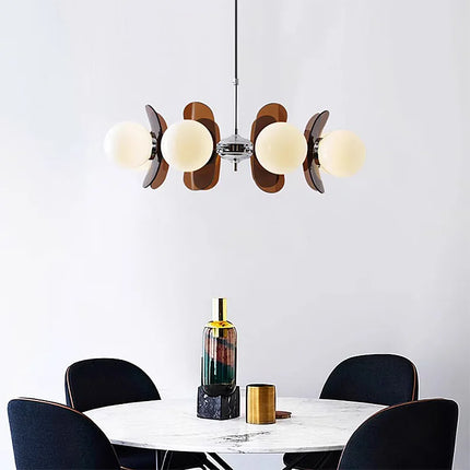 Lustre suspension Bauhaus en acrylique style nordique vintage — LZ4X9M