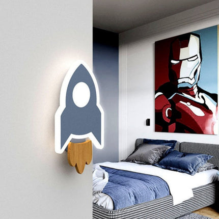Applique murale LED enfant design vaisseau spatial Bowie — LZ4X9P2Q
