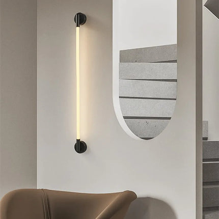 Applique murale LED en silicone et acier inoxydable 3000K — LZ4X9Q2