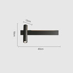 40CM-Noir-L / LED 3 couleurs