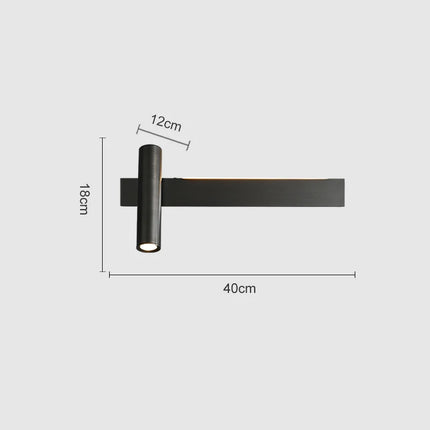 Applique murale design moderne en cuivre minimaliste — LZ4X9P