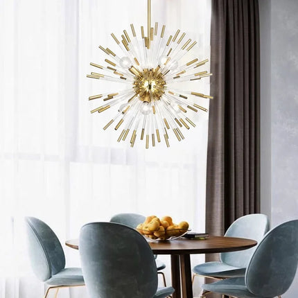Lustre suspension nordique en forme de pissenlit décoratif — LZ4T9XQ