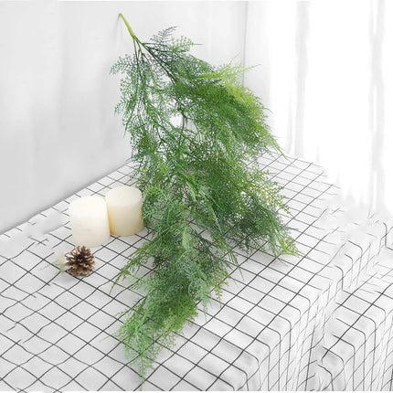 Plafonnier nordique en plastique avec décorations de plantes murales — LZ4X9T