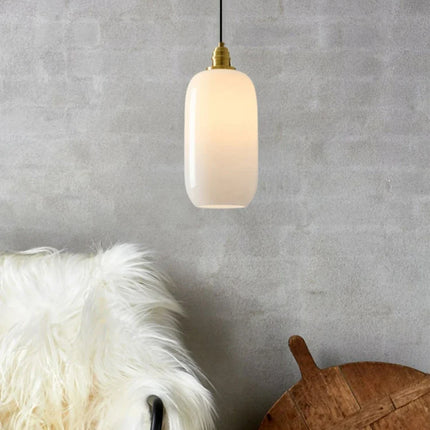 lustre artistique en verre pour une ambiance élégante