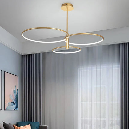 Lustre LED moderne et créatif pour éclairage intérieur de luxe — LZ4X9P