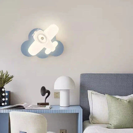 Applique murale hélicoptère pour chambre d’enfant moderne et chaleureuse — LZ4QX7B