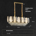 80cm Ovale B / Cadre doré / Gradable