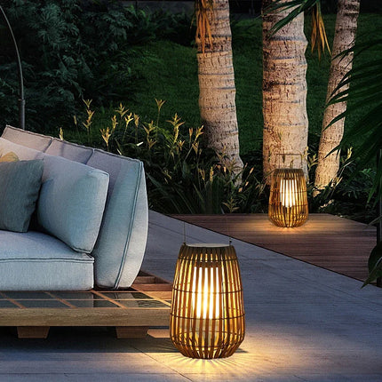 Lampadaire solaire étanche pour éclairage extérieur et jardin — LZ4T9QJ2