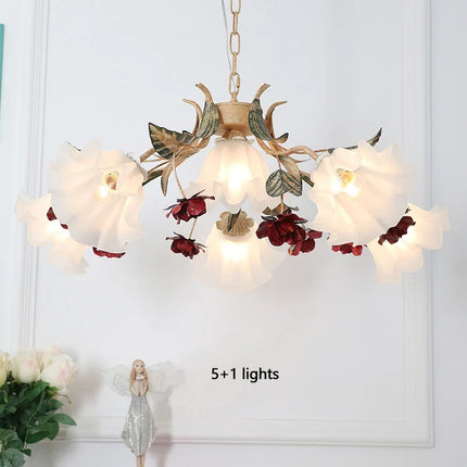 Lustre rétro créatif pour salon et restaurant vintage — LZ4X9T2