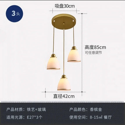 Lustre rétro américain style campagnard pour suspension — LZ4X7Q9