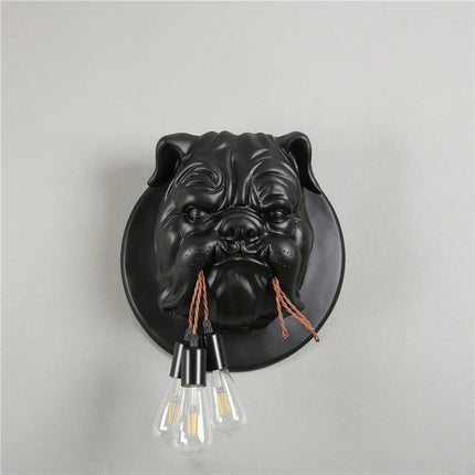 Applique murale LED vintage en résine gorille art déco — LZ4T9XQ