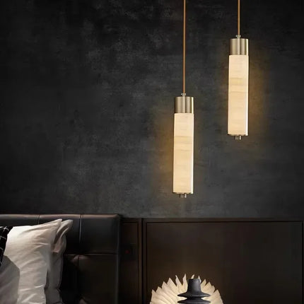 Lustre nordique moderne en marbre pour décoration intérieure — LZ4X9P