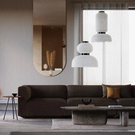 Suspension design danoise en papier de riz blanc — LZ4X9T2