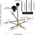 8 lampes / Sans ampoule