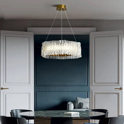 Suspension design en PVC et acier inoxydable pour intérieur — LZ4X9JQ