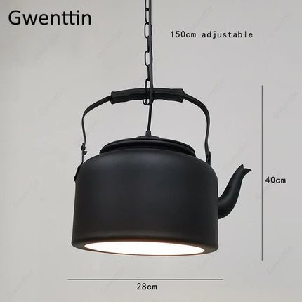 Suspension en fer au design moderne pour décoration industrielle — LZ4X9T
