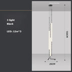 3 light Black A / White light