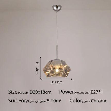 lustre nordique moderne pour bar restaurant café créatif
