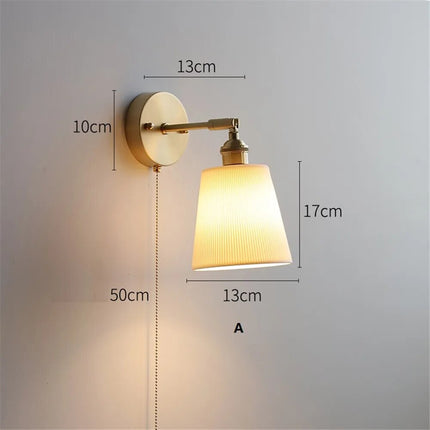 Applique murale LED en céramique élégante — LZ4X9QJ