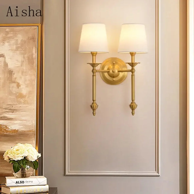 Applique murale en cuivre au design luxueux pour intérieur élégant — LZ4X9P2Q