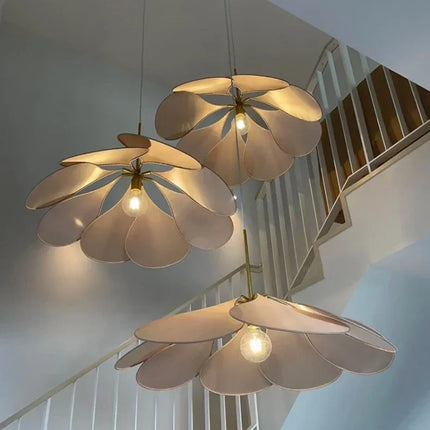 Suspension LED décorative en tissu style nordique intérieur — LZ4X9Q2N